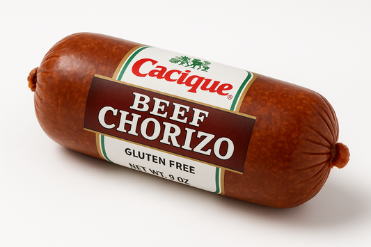 Cacique Beef Chorizo, Gluten Free 9 oz