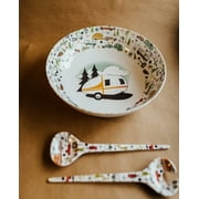 Camp Casual  Melamine Bowl And Serving Set