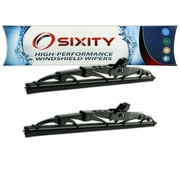 Sixity 17" S1 Windshield Wiper Blades - Front Rear Driver Passenger - All Season