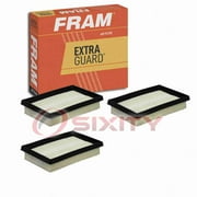 3 pc FRAM CA11426 Extra Guard Air Filters for 84452S A6151 A93C AF-551 F22437 PA-581 PMA-5D Intake Inlet Manifold Fuel Delivery Filters Fits select: 2020-2023 TOYOTA COROLLA, 2016-2022 TOYOTA PRIUS