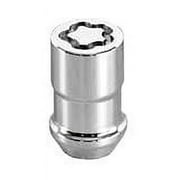 McGard 24198 Chrome Cone Seat Wheel Locks (1/2" - 20 Thread Size) - Set of 4