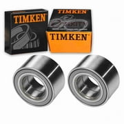 2 pc Timken 510003 Wheel Bearings for 1J0407625 1J0407625A 1J0498625 1J0598625 1T0498621 412.90002 514065 745-0153 8L0498625 B45533047 B45533047A B45533047B B45533047DMV GRW237 OK2A133047 WKH3455