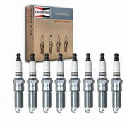 8 pc Champion 570 Copper Plus Spark Plugs for RE14MCC4 Ignition Wire Secondary Fits select: 2013-2015 CHEVROLET MALIBU, 2003-2008 DODGE RAM 1500