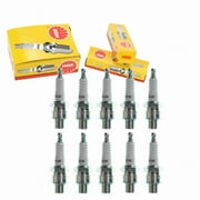 10 pc NGK 2422 Standard Spark Plugs for 2852 7536 837 837C AVKO CW12NV L19V L20V V40FFS WEA WET1 Ignition Wire Secondary
