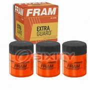 3 pc FRAM PH9010 Extra Guard Engine Oil Filters for 35-60494 6002 GF197 TP1239 Oil Change Lubricant Filters Fits select: 2002-2005 FORD THUNDERBIRD, 2005-2009 LAND ROVER LR3