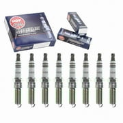 8 pc NGK 6509 Iridium IX Spark Plugs for 3017 4714 4719 5339 6728 9617 CYFS12YP HR7MPP30X IT20TT ITV20 ITV20TT IVT20TT SP526 XP5363 XP5863 Ignition Wire Secondary Fits select: 2011-2021 FORD F150