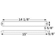 Optronics O24-STL69RRXBP Thinline Sealed LED Stop, Turn & Tail Lights
