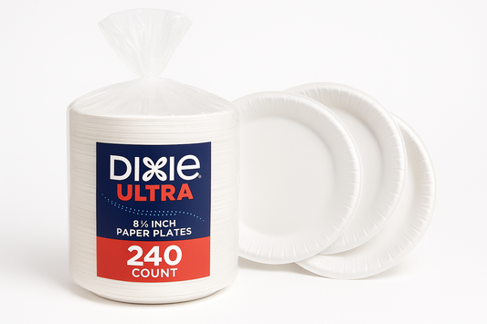 Dixie Ultra 8-1/2" Paper Plate, 240-count