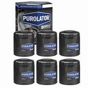 6 pc Purolator BOSS PBL14006 Engine Oil Filters for Oil Change Lubricant Filters Fits select: 2003-2006 CHEVROLET SILVERADO, 2000-2006 CHEVROLET TAHOE