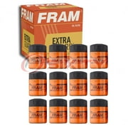 12 pc FRAM PH10575 Extra Guard Engine Oil Filters for 1719859 3I-1211 CO1392 LF339 PF932 T08-1071 Oil Change Lubricant Filters Fits select: 2014-2024 CHEVROLET SILVERADO, 2011-2023 FORD F150