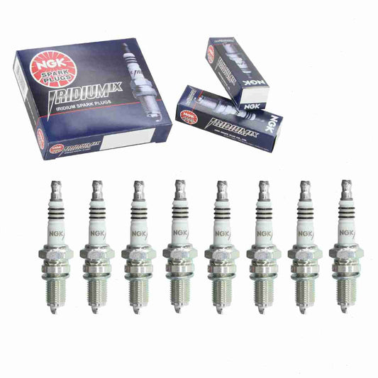 8 pc NGK 2202 Iridium IX Spark Plugs for 4094 4097 5376 90793-20119 90793-20154 90793-2B119 98069-58912 98069-58916-HE 98069-5891F 99000-69835-PR8 999-06910-X9-016 IX24B X24EP-ZU9 X24EPR-ZU9 Ignition