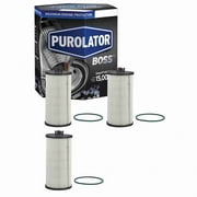 3 pc Purolator BOSS PBL45526 Engine Oil Filters for Oil Change Lubricant Filters Fits select: 2003-2010 FORD F250, 2003-2010 FORD F350