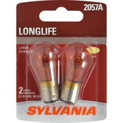 SYLVANIA 2057A Long Life Mini Bulb, Pack of 2