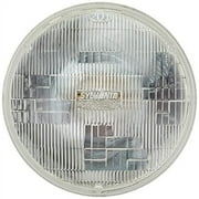 SYLVANIA H6024 SilverStar High Performance Halogen Sealed Beam Headlight (7" Round) PAR56