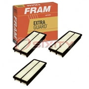 3 pc FRAM CA9600 Extra Guard Air Filters for 80292-SEC-A01 A25393 AEA12 AF1244 ALC-5302/1 CF159 Intake Inlet Manifold Fuel Delivery Filters
