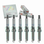 6 pc NGK 94290 Laser Iridium Spark Plugs for 101 905 622 A Ignition Wire Secondary Fits select: 2011-2014,2016-2018 PORSCHE CAYENNE