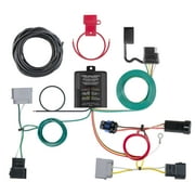 CURT 56330 Vehicle-Side Custom 4-Pin Trailer Wiring Harness, Select Dodge Journey with LED Taillights