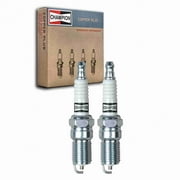 2 pc Champion 13 Copper Plus Spark Plugs for 41-600 41-601 41-606 7980 7982 82300320 AGSF42C6 AWRF32-5 HR8DCX HR9DCY HR9LCX R42CLTS6 R42LTS6 R43NTS6 R44LTS6 R44LTS6K R45LTS6 R45LTS6K RS14YC6