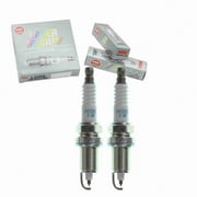 2 pc NGK 91234 Laser Iridium Spark Plugs for Ignition Wire Secondary