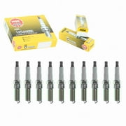 10 pc NGK 5019 G-Power Spark Plugs for 3032 3032-2 3132 4513 4718 6716 6727 6728 AP5263 AP5263DP2 AP5364 AYFS22FM HR7MPP30X HR8MPP30X HR8NPP302X ITV16TT PTV16TT RE10PM5 RE10PMC5 SP411 Ignition Wire