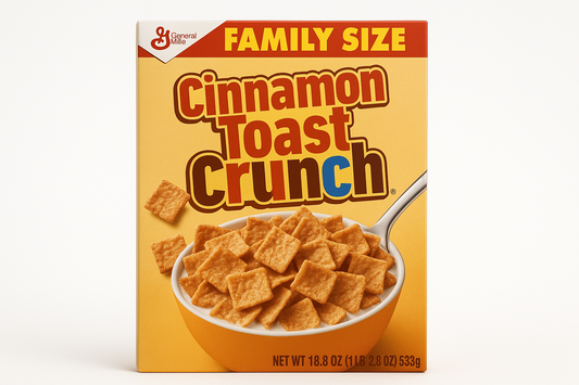 General Mills Cinnamon Toast Crunch Family Size, 18.8 oz (Walmart)