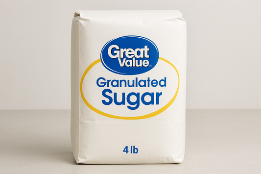 Great Value Granulated Sugar
4 lb