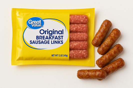 Great Value Original Breakfast Sausage Links 12 oz