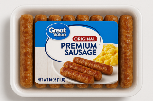 Great Value Original Premium Sausage 16 oz