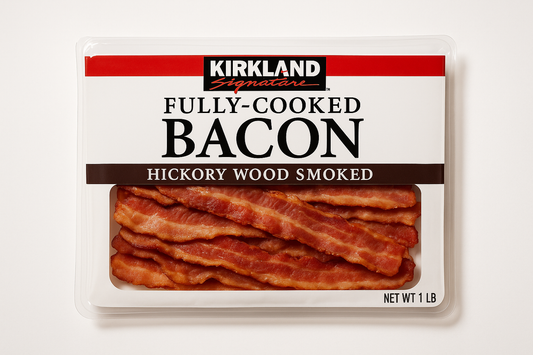 Kirkland Signature Fully-Cooked Bacon, Hickory Wood Smoked, 1 lb