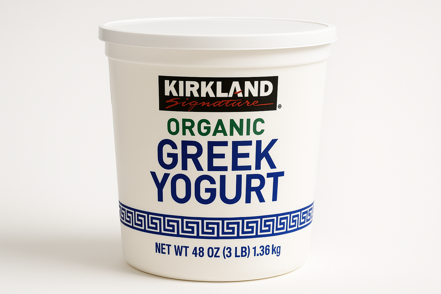 Kirkland Signature Organic Greek Yogurt, 48 oz