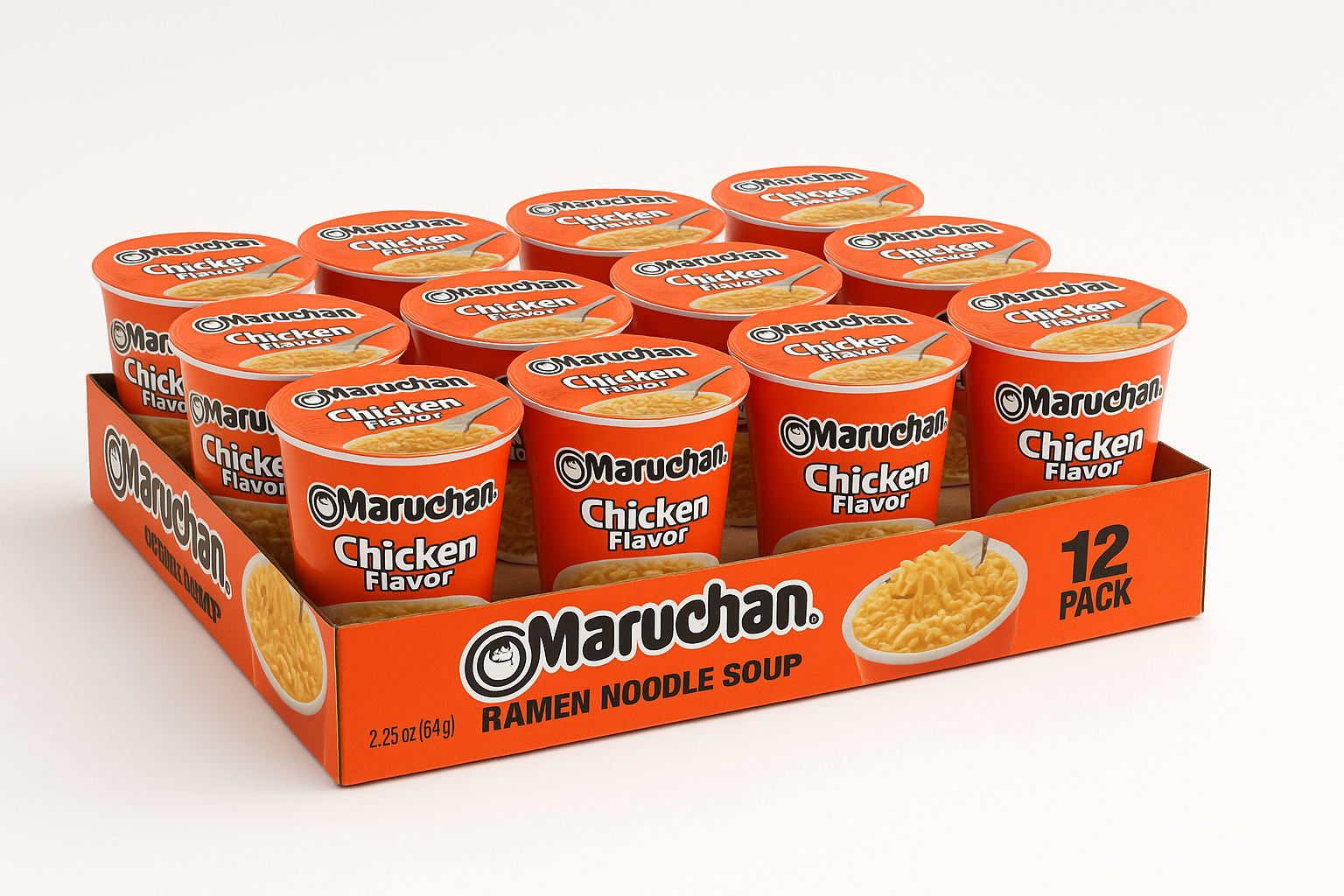 Maruchan RAMEN Chicken Flavor Ramen Noodle Soup, 12 pk