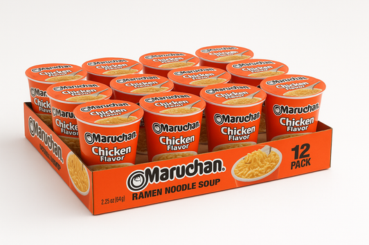 Maruchan RAMEN Chicken Flavor Ramen Noodle Soup, 12 pk