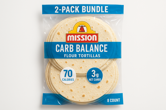 Mission Carb Balance Flour Tortillas, 8-count, 2-pack (Costco)