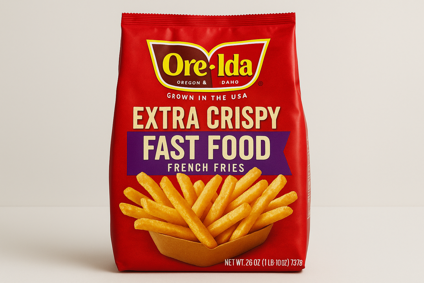 Ore-Ida Extra Crispy Fast Food French Fries 26 oz bag