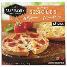 Sabatasso's Pizza Singles, Variety Pack, 12-count (Bulk)