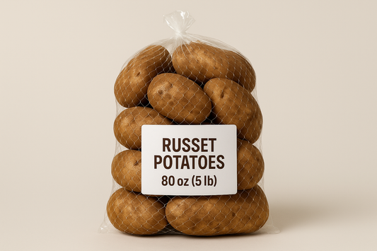 Russet Potatoes, Bag, 80 oz