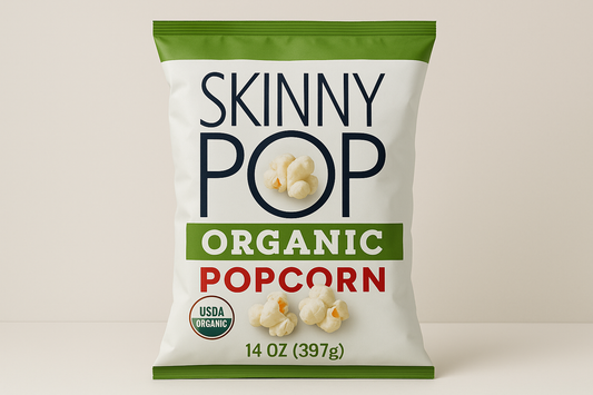 Skinny Pop Organic Popcorn, 14 oz