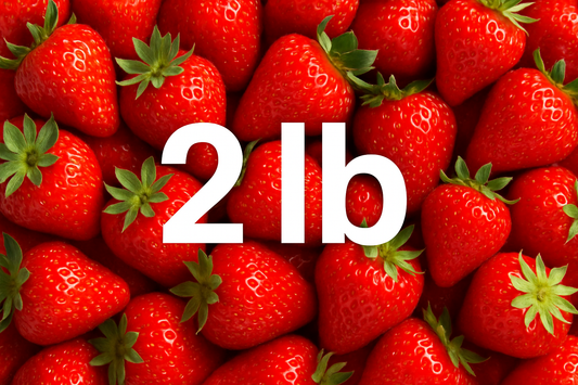 strawberries with 2 lb title